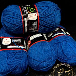 کاموا اکریل بافت آبی